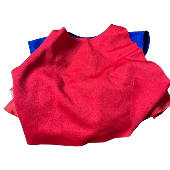 Build a Bear superman tutu dress with cape - Picture 3 of 7